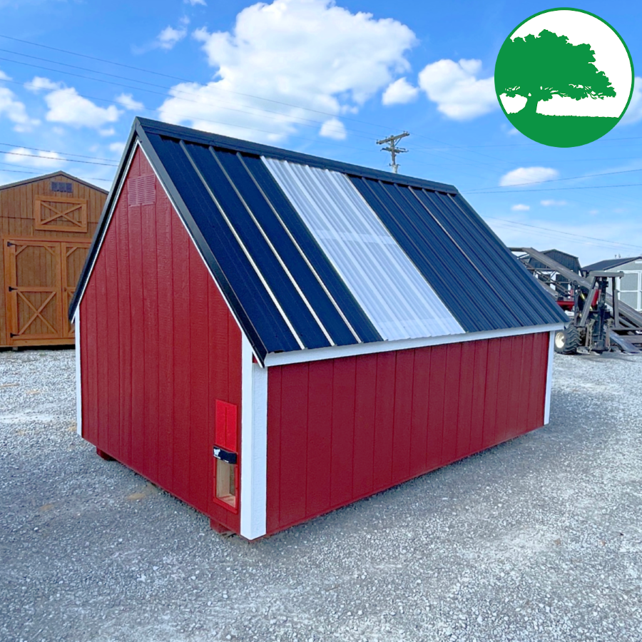 8' x 12' Painted "Chicken Coop" - Image 2