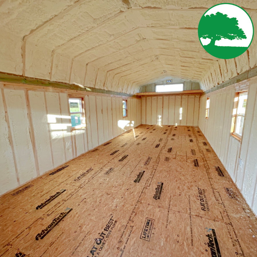 14' x 40' Treated "Lofted Cabin w/ Electric" - Image 4