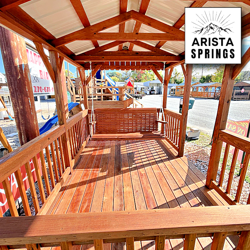 8' x 12' "Outdoor Oasis w/ Swing" - Image 2