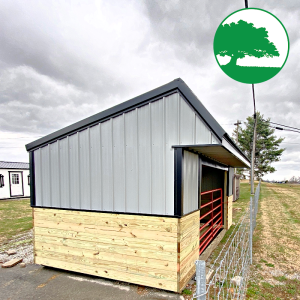 10' x 16' Metal "Animal Shelter"