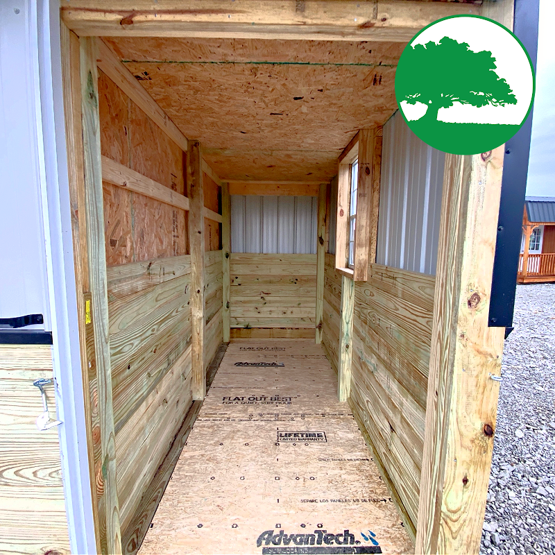 10' x 20' Metal "Animal Shelter w/ Tack Room" - Image 5