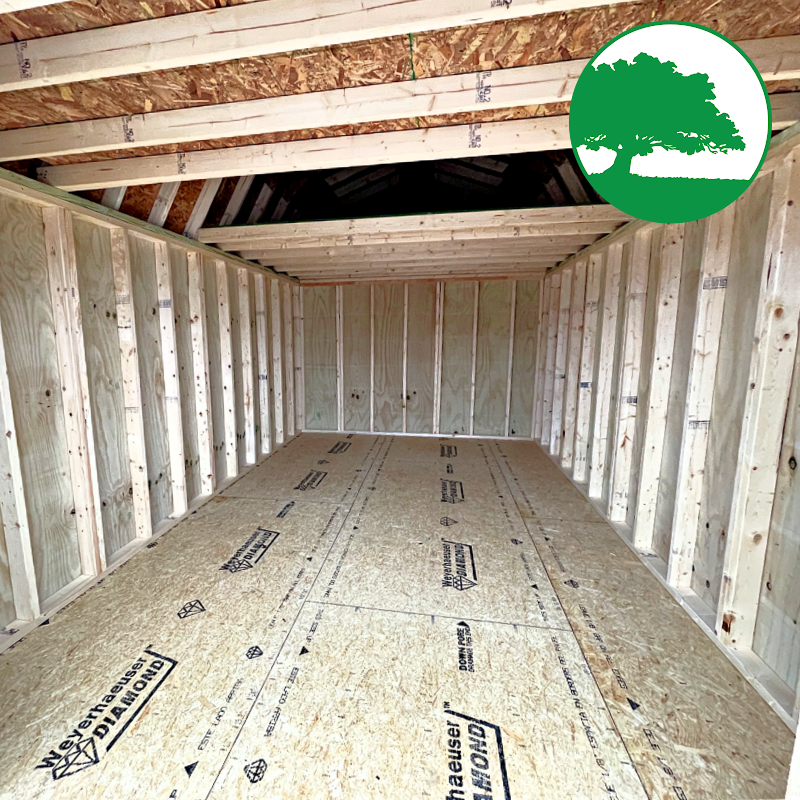 10' x 16' Treated "Lofted Barn" - Image 2