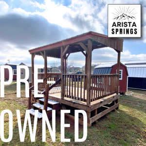 PRE-OWNED 8' x 12' Sunrise "Portable Porch"