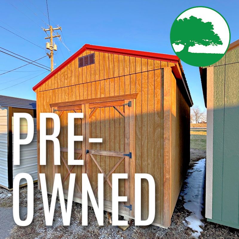 PRE-OWNED 10' x 16' Treated "Utility"