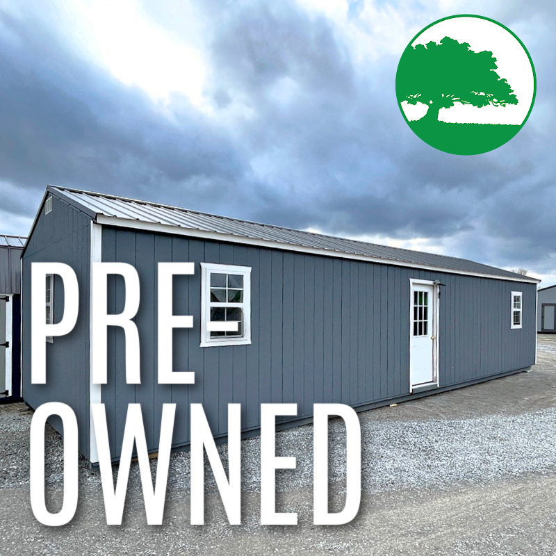 PRE-OWNED 14' x 40' Painted "Side Utility / Cabin"