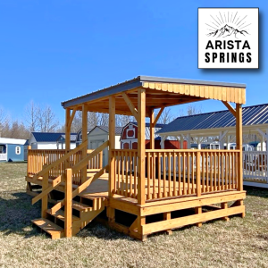 10' x 20' Sunrise "Half Roof Porch"