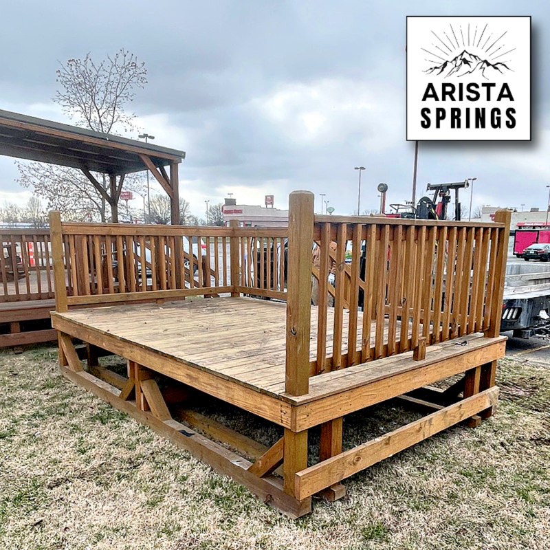 PRE-OWNED 8' x 12' Alpine "Deck" - Image 4