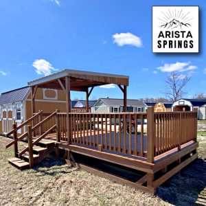 10' x 16' Sunrise "Half Roof Porch"