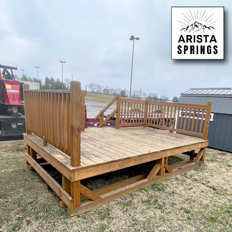 PRE-OWNED 8' x 12' Alpine "Deck" - Image 3