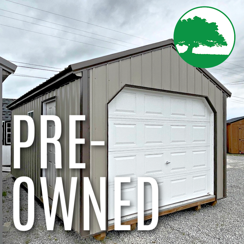 PRE-OWNED 12' x 20' Metal "Garage"