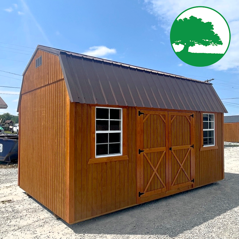 10' x 16' Treated "Side Loft Barn"