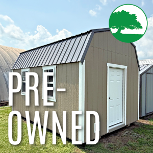PRE-OWNED 10' x 16' Painted "Lofted Barn"