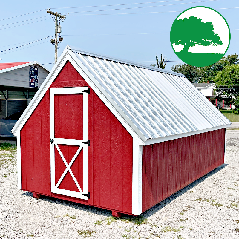 8' x 16' Painted "Chicken Coop"