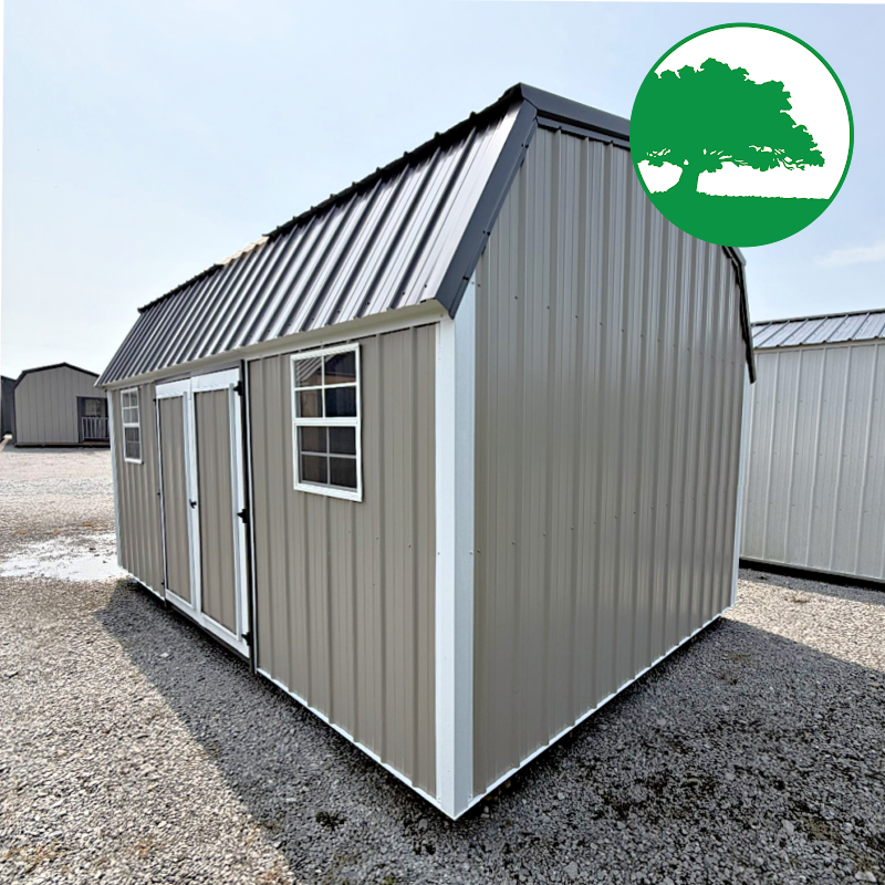 12' x 18' Metal "Side Loft Barn"