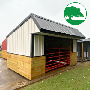 10' x 16' Metal "Animal Shelter"